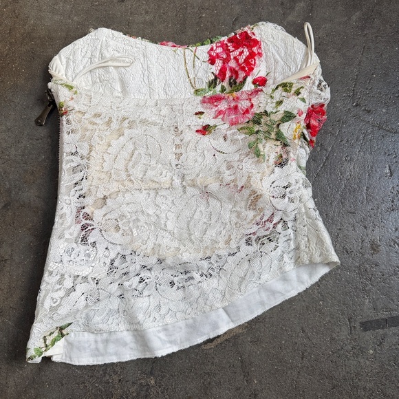 Vivienne Westwood Red Label INSANE S/S 2016 Lotus Flower Lace Corset - Picture 14 of 16